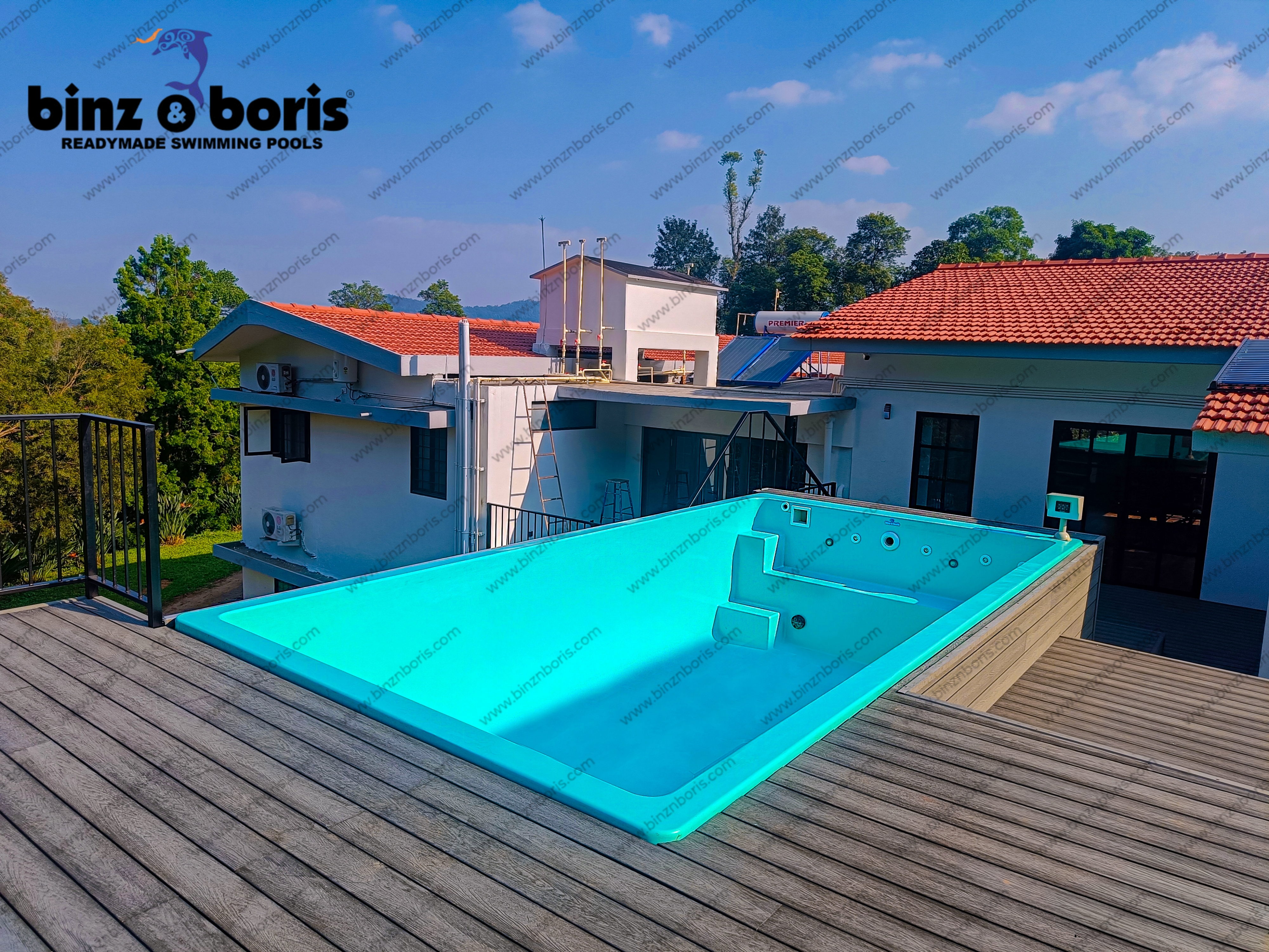 Installation Of Ready Made Pools In Gated Communities