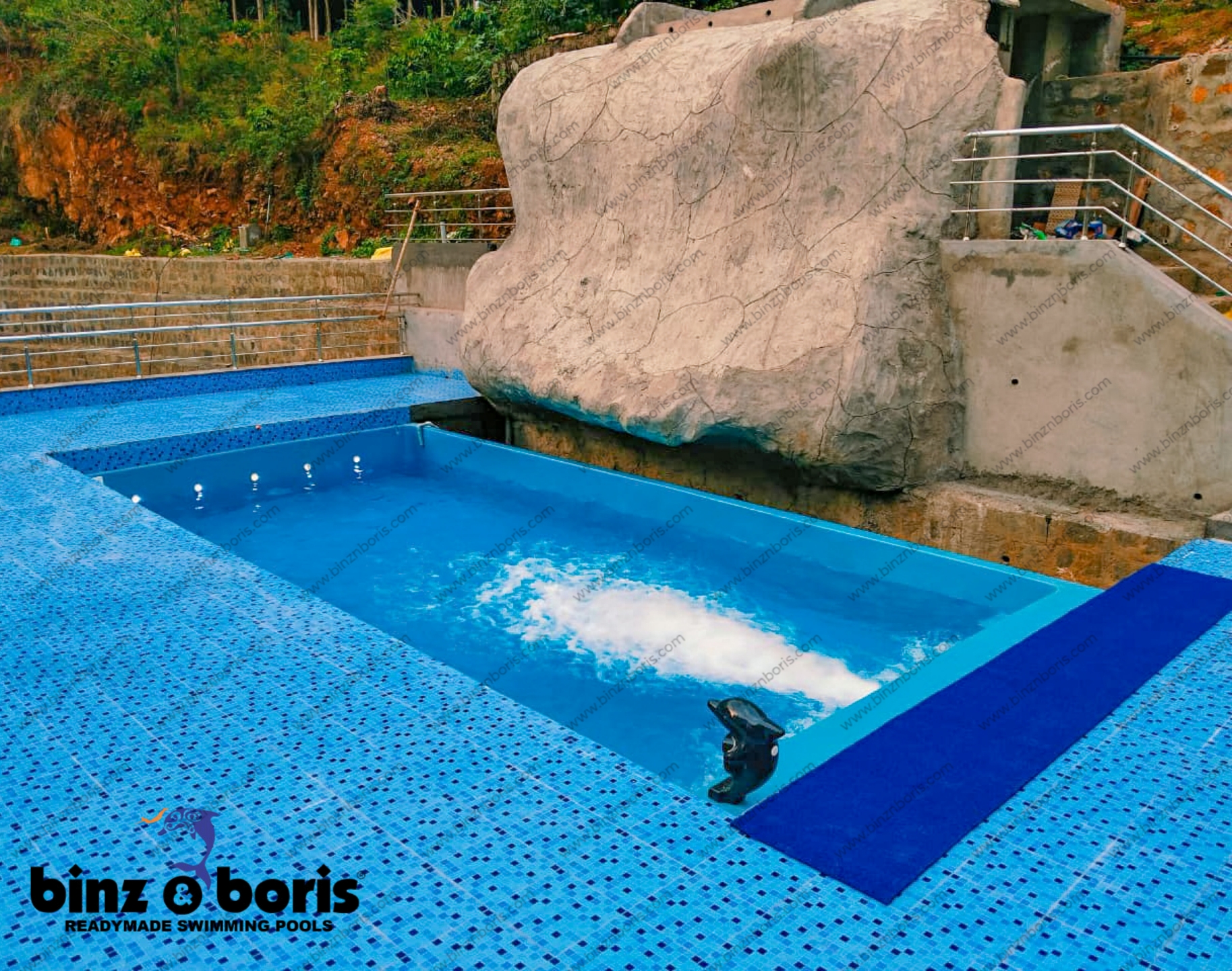 Installation Of Ready Made Pools In Gated Communities