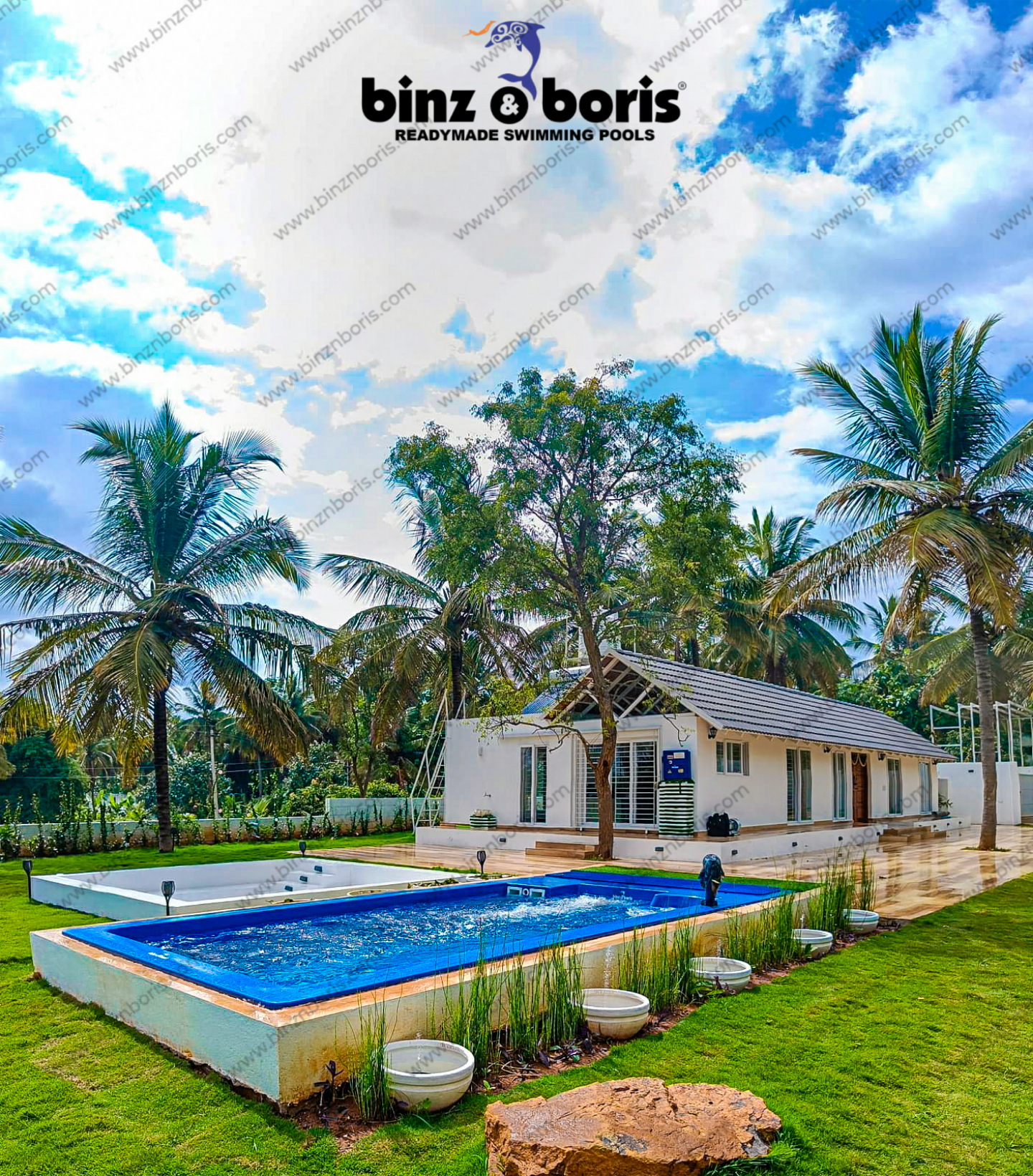 Installation Of Ready Made Pools In Gated Communities